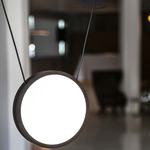 Highwire Pendant - Matte Black / Brushed Nickel Canopy