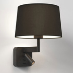 Beaumont Reading Wall Sconce - Matte Black / Black
