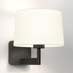 Beaumont Wall Sconce - Matte Black / White