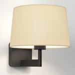Beaumont Wall Sconce - Matte Black / Putty