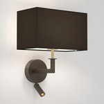 Club Reading Wall Sconce - Bronze / Brass / Black
