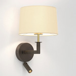 Club Reading Wall Sconce - Bronze / Brass / Putty