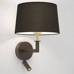 Club Reading Wall Sconce - Bronze / Brass / Black