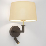 Club Reading Wall Sconce - Bronze / Brass / Putty