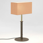 Club Table Lamp - Bronze / Brass / Oyster
