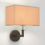 Club Wall Sconce - Bronze / Brass / Oyster