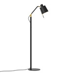 Edward Floor Lamp - Matte Black / Matte Black Metal