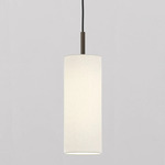 Pendant Suspension 4 with Fabric Shade - Bronze / White