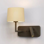 Side By Side Wall Sconce - Bronze / Putty