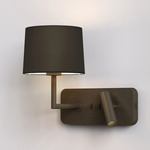 Side By Side Wall Sconce - Bronze / Black