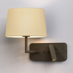 Side By Side Wall Sconce - Bronze / Putty