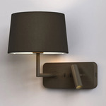 Side By Side Wall Sconce - Bronze / Black