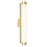 Burlington Wall Sconce - Matte Gold / White