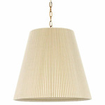 Amici Pendant - Bronze / Natural Linen / Natural Linen