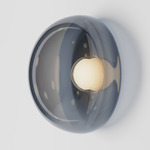 Dew Drops Wall / Ceiling Light - Silver / Smoke Metalized