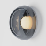Dew Drops Wall / Ceiling Light - Silver / Smoke Metalized