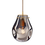Soap Pendant - Brushed Gold / Silver