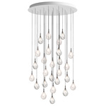 Soap Mini Multi Light Pendant - Anthracite / Frost / Clear