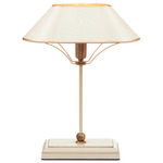 Daphne Table Lamp - Gold / Ivory