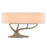 Cotswold Table Lamp - Concrete / Natural Linen