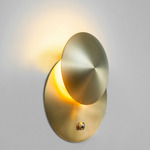 Naboo 1 Wall Sconce - Satin Brass