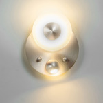 Naboo 2 Reading Wall Sconce - Satin Nickel