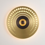 Atmos Pop Wall Sconce - Satin Brass / Satin Graphite