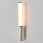 Signal IP44 Wall Sconce - Satin Nickel / White