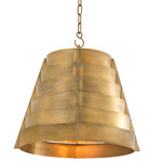 Fitzroy Pendant - Vintage Brass
