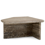 Ciro Coffee Table - Silver Travertine