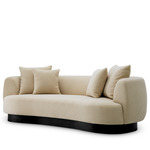 Elliston Sofa - Black / Withmore Cream