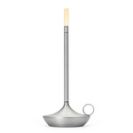 Wick Portable Lamp - Aluminum