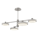 Iris Mobile Chandelier - Beige Silver / Salt White
