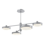 Iris Mobile Chandelier - Classic Silver / Matching Panel