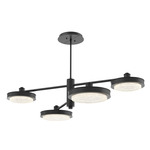 Iris Mobile Chandelier - Matte Black / Matching Panel
