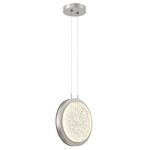 Iris Pendant - Beige Silver / Matching Panel