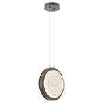 Iris Pendant - Flat Bronze / Matching Panel