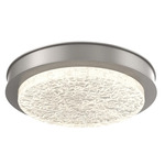 Iris Ceiling Flush / Wall Sconce - Beige Silver / Matching Panel