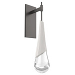 Hailstone Tempo Wall Sconce - Graphite / Chalk