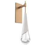 Hailstone Tempo Wall Sconce - Novel Brass / Chalk