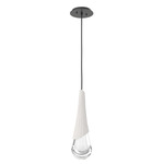 Hailstone Pendant - Matte Black / Chalk