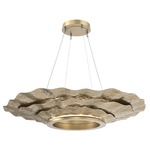 Delphine Chandelier - Gilded Brass
