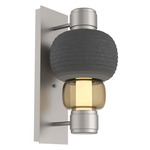 Torno Mandrel Wall Sconce - Beige Silver / Bronze