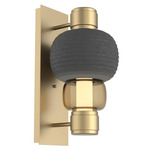 Torno Mandrel Wall Sconce - Gilded Brass / Bronze