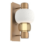 Torno Mandrel Wall Sconce - Novel Brass / Bronze