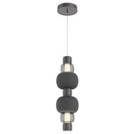 Torno Mandrel Double Pendant - Graphite / Smoke