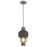 Torno Mandrel Pendant - Burnished Bronze / Bronze