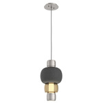 Torno Mandrel Pendant - Beige Silver / Bronze
