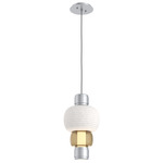 Torno Mandrel Pendant - Classic Silver / Bronze