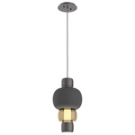 Torno Mandrel Pendant - Graphite / Bronze